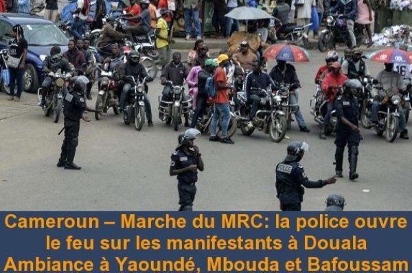 Cameroun : 300 militants du MRC en garde à vue après des interpellations de masse