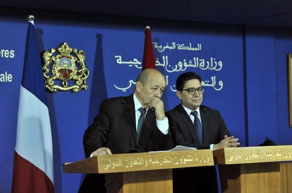 Maroc-France : à Rabat, Jean-Yves Le Drian et Nasser Bourita saluent des « principes identiques »