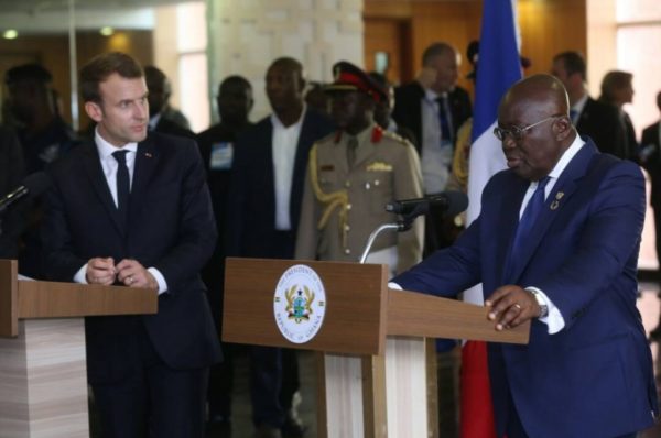 Diasporas: une rencontre économique pour les présidents français et ghanéen