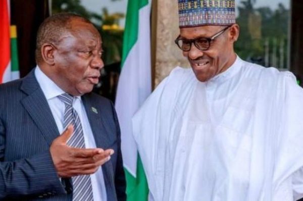 Nigeria-Afrique du Sud  : Buhari attendu chez Ramaphosa en octobre prochain