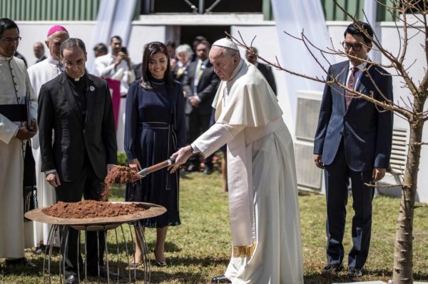 Le pape François pousse un cri d’alarme sur la déforestation de Madagascar