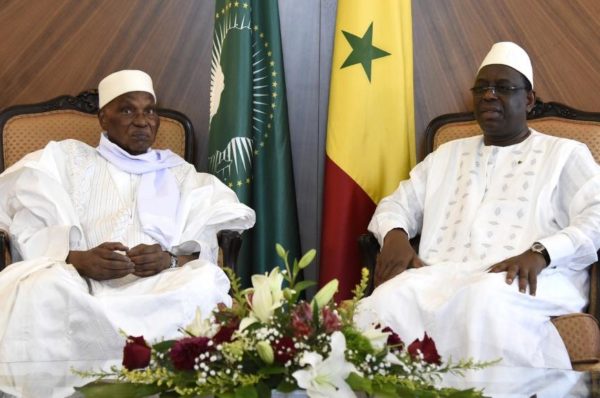 Sénégal : Abdoulaye Wade reçu par Macky Sall au Palais présidentiel