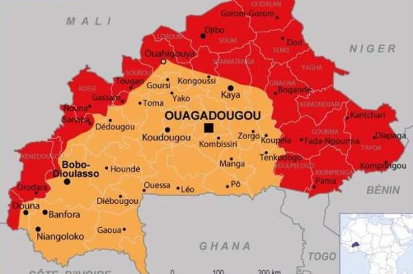 Le Burkina Faso entièrement déconseillé aux voyageurs, selon le Quai d’Orsay