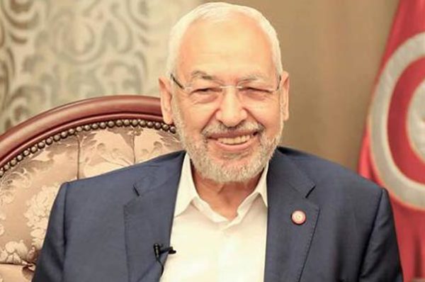 Rached Ghannouchi, le chef du parti islamiste Ennahdha, élu à la tête du Parlement tunisien