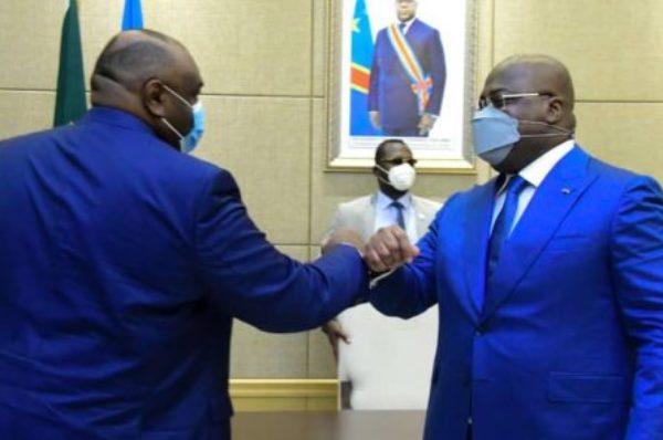 Consultations politiques en RDC : Jean-Pierre Bemba reçu par Félix Tshisekedi