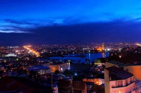 Antananarivo, vue de nuit