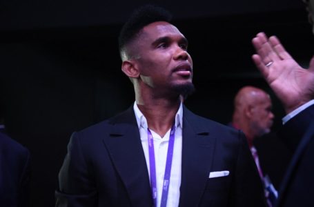 Samuel Eto’o est le nouveau président de la Fédération camerounaise. (A. Mounic/L’Équipe)