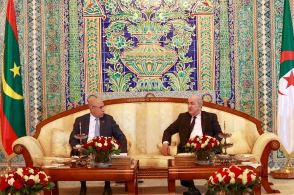 À Alger, le président mauritanien Ghazouani a été reçu par son homologue Tebboune