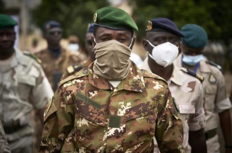 Le colonel Assimi Goïta, chef de la junte au pouvoir au Mali, à Bamako le 18 septembre 2020
afp.com – MICHELE CATTANI