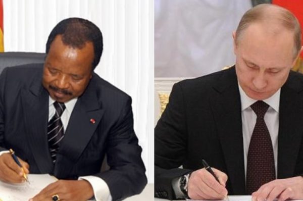 Le Cameroun signe un accord militaire avec la Russie