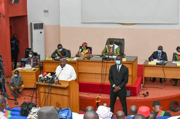 Burkina: le Premier ministre présente à l’Assemblée nationale la feuille de route de la transition